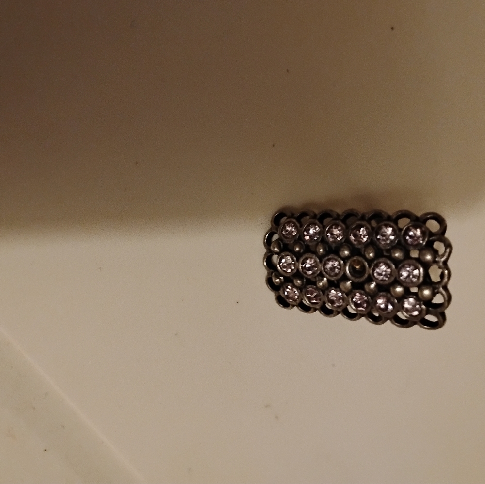 Adjustable Ring Rhinestone Ladies - Picture 2 of 5